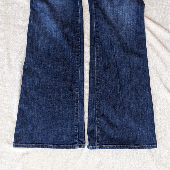 Gap‎ 1969 Maternity Bootcut Jeans - Dark Wash - Under Belly Stretch - Picture 7 of 10